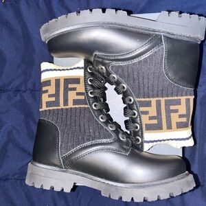 Authentic kids Unisex Fendi Boots